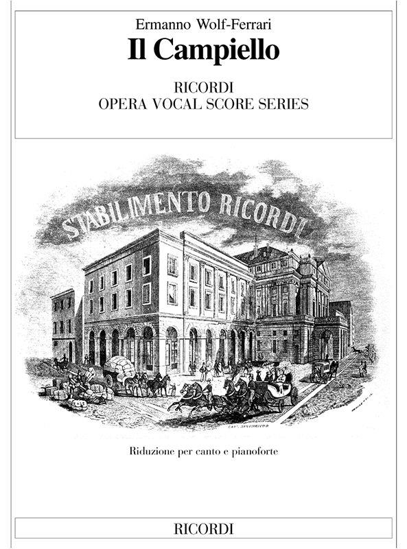 Il campiello - Opera Completa - árie pro zpěv a klavír